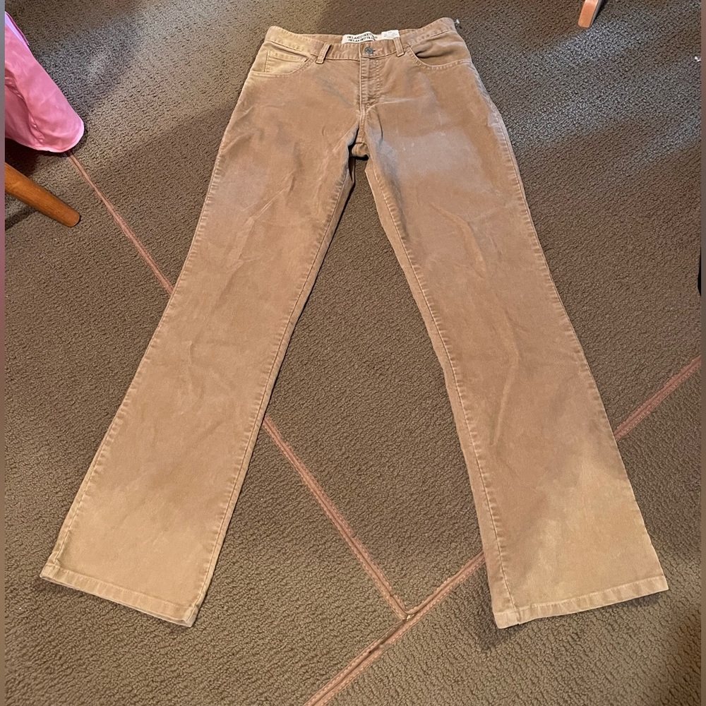 Levi’s khaki boot cut jeans